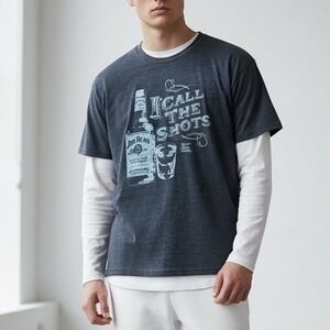 Jim Beam Kentucky Bourbon T-Shirt Mens Graphic Print Alcohol Tee XL (46/48) NWOT